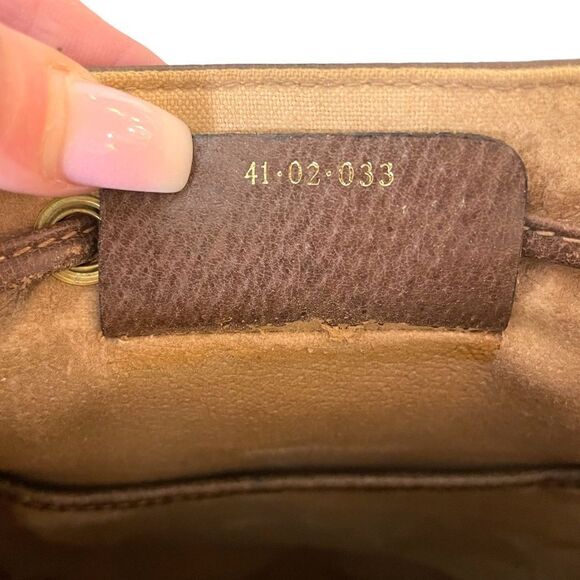 GUCCI Vintage Drawstring Bucket Bag - Picture 4 of 16